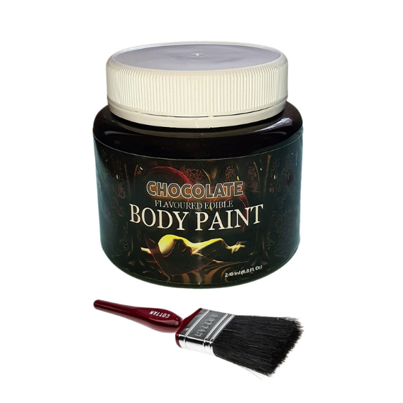 Edible Body Paint with Chocolate Flavor 100 ml - Massage and Body