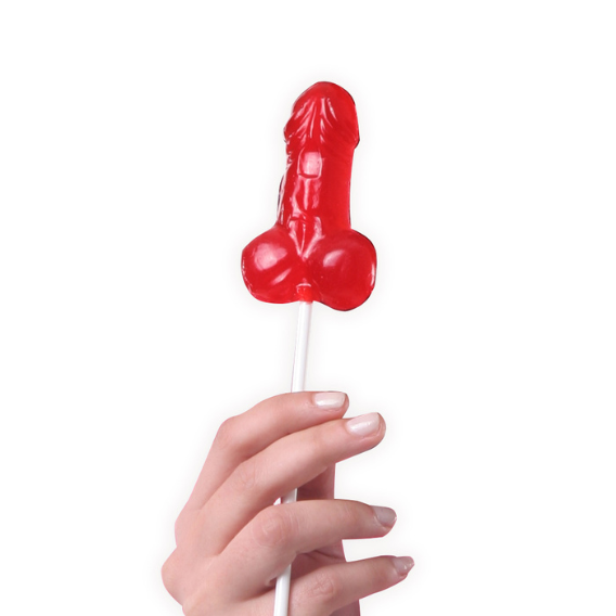 strawberry penis lollypop