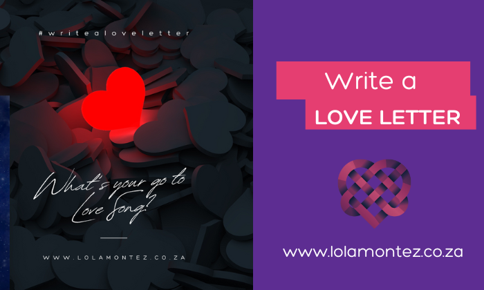 write a love letter #writealoveletter