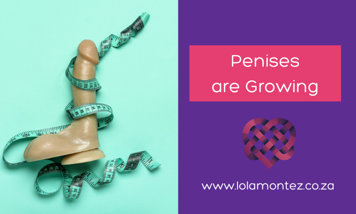Penises are growing in size