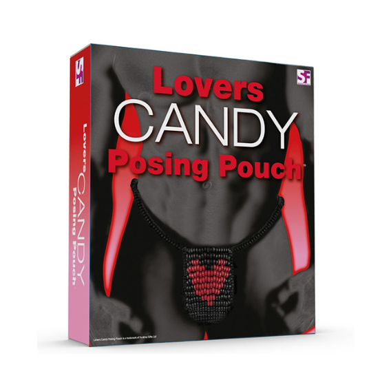 novelty candy posing pouch for him