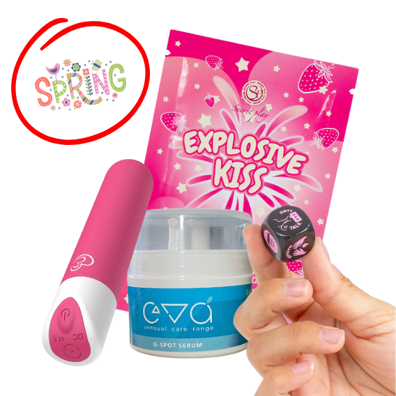 spring bundle vibrator set from Lola Montez