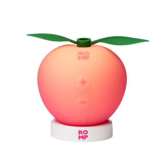 Romp pink peach clitoral vibrator
