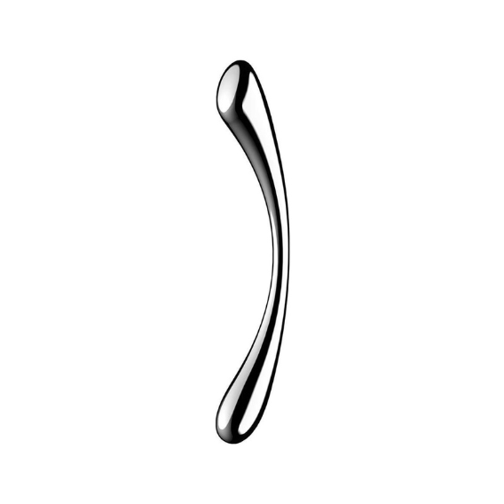 Luxury Stainless Steel G-Spot Massager (Silver)