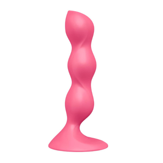Satisfyer Triple Ball red dildo